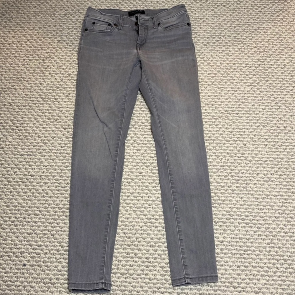 Gray banana republic skinny jeans!
